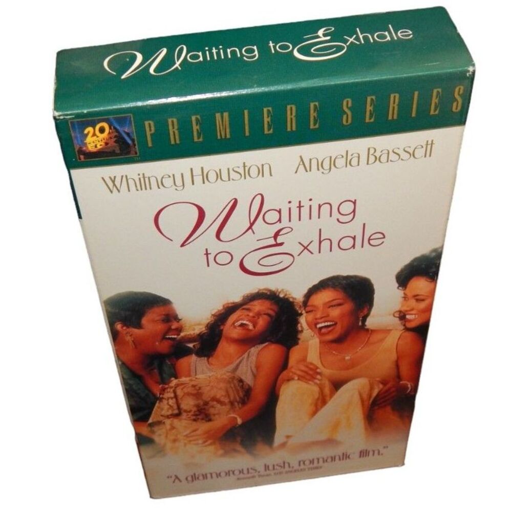 WAITING TO EXHALE Whitney Houston Angela Basset VHS in original paper case